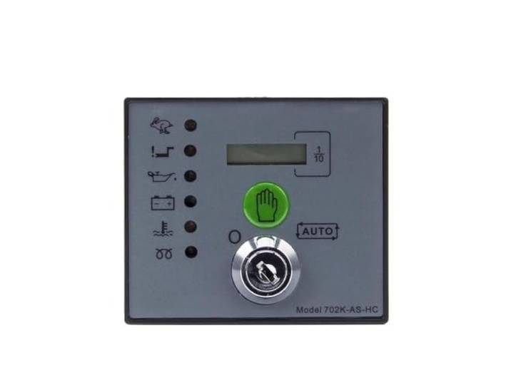 Generator-Controller-Panel Passend for DSE702AS 702KAS Manueller automatischer Start, Vorheizen, Überdrehzahlschutz, LED-Alarm, Aggregatteile