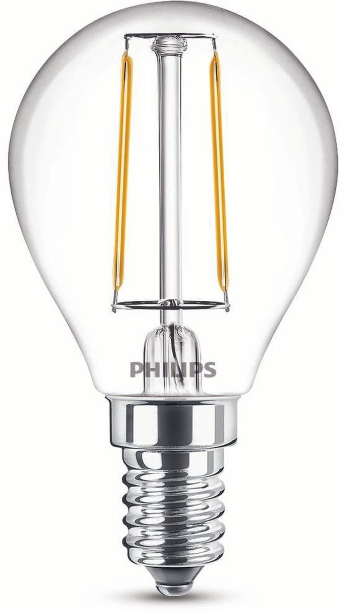 Philips LED kaarslamp E14 warm wit 25W stijl 250 lm