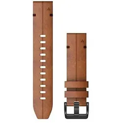  QuickFit 22-Uhrenarmbänder Braunes Leder 