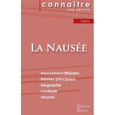 Fiche de lecture La Nausée de Jean-Paul Sartre (Analyse littéraire de référence et résumé complet), Taschenbuch von Jean Paul Sartre, Les éditions du