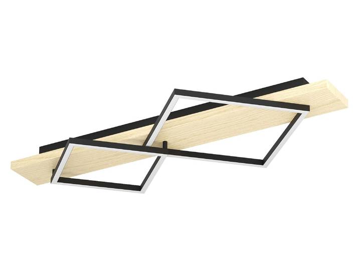 EGLO LED Deckenleuchte Boyal, Deckenlampe 2-flammig