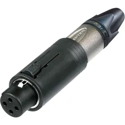 Neutrik XLR 3P Unisex Cable Connector Nickel Metallgehäuse - Silberkontakte