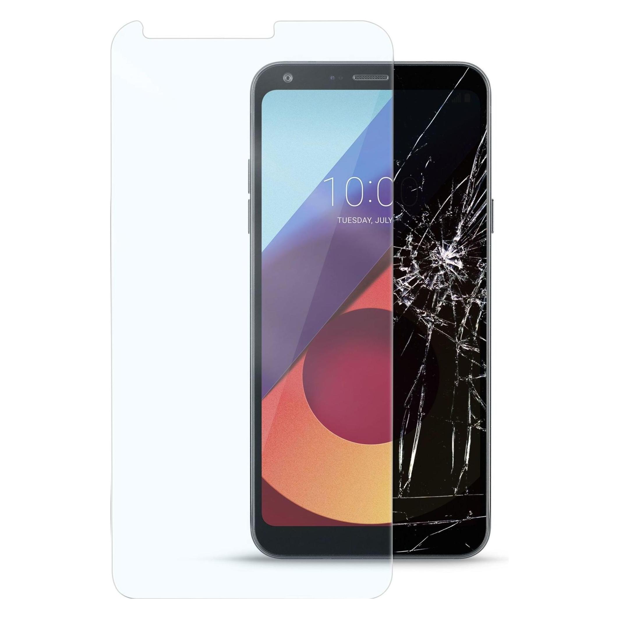 Cellularline Tempered glass for LG Q6, transparent (1 Stk., LG Q6) (8018080311413)