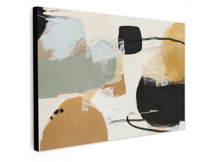 LEINWANDBILD Farbe - Abstrakt - Farben Groß 140x90 cm
