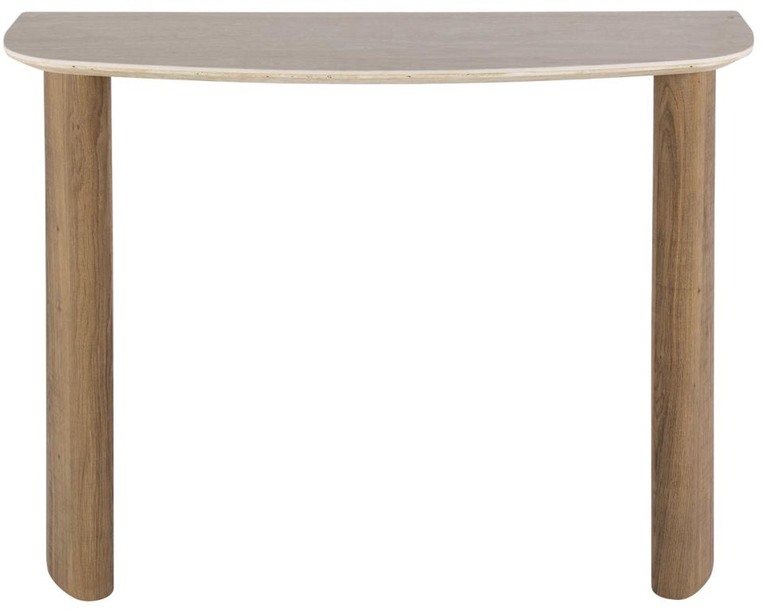 Fraaai Dexter sidetable travertin look 100 cm