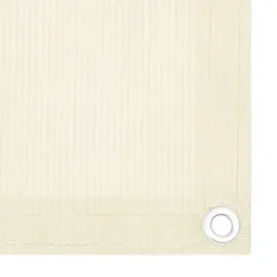 vidaXL Balkon Sichtschutz Creme 90x500 cm HDPE