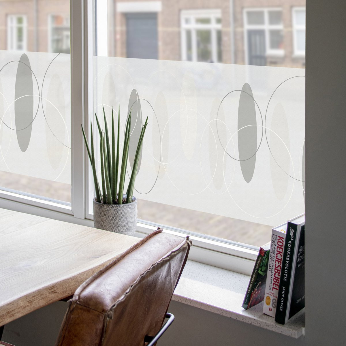 d-c-fix Findus Raamfolie Melkglas Patroon Breedte: 45 cm, Lengte: 150 cm