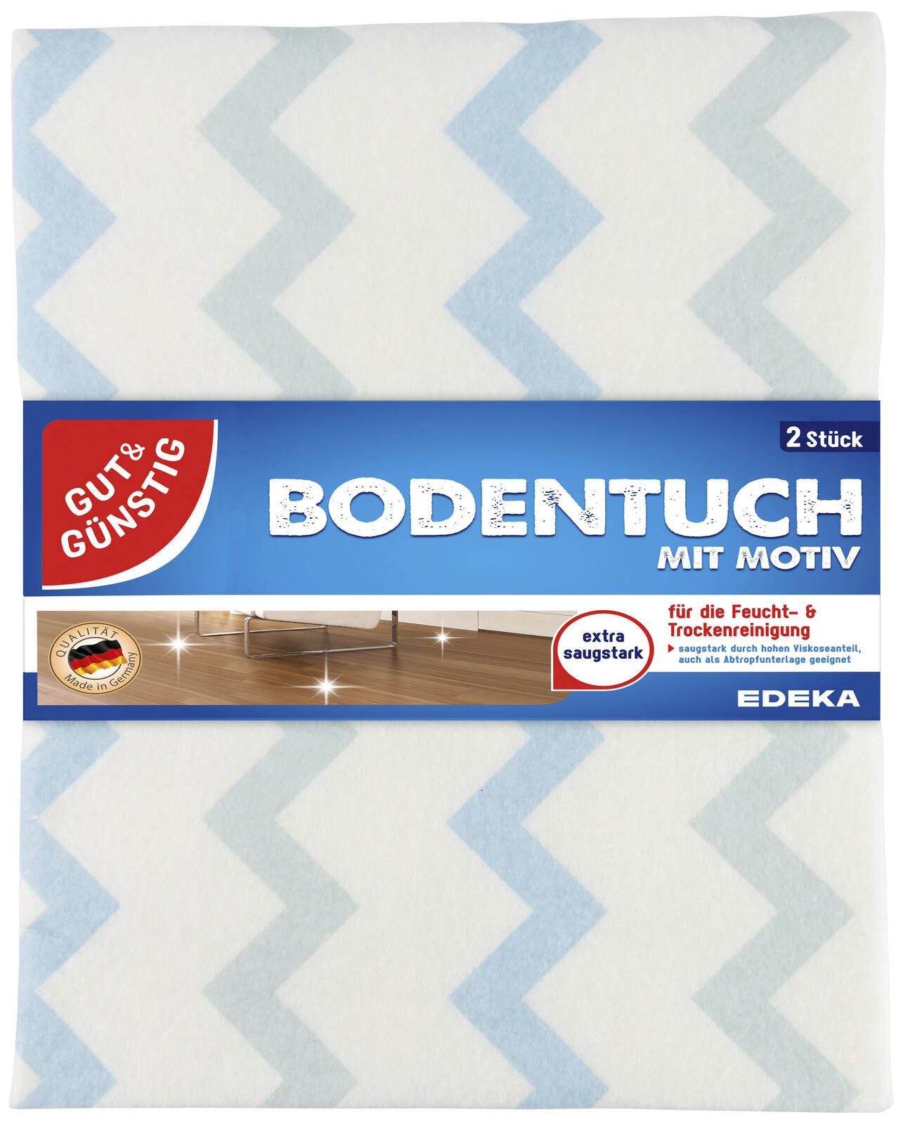 GUT&GÜNSTIG Bodentücher Viskose 1433808005