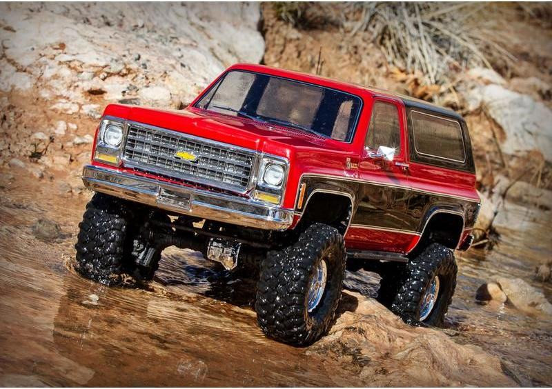Traxxas TRX-4 Chevrolet K5 Blazer 1979 schaal 1:10 zwart