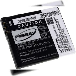Powery Akku für Beafon SL660 / Typ SL670