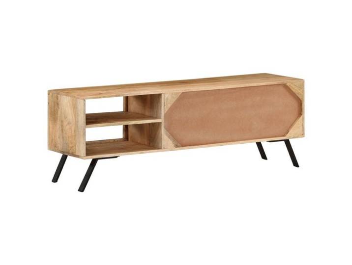 Meuble TV - Banc TV - Table TV - 110x30x40 cm - Bois massif de manguier T94