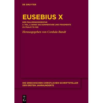 Eusebius X, Gebundene Ausgabe von , De Gruyter, 978-3-11-165913-8