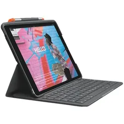 Logitech Tastatur-Case »Slim Folio« für iPad (7. / 8. / 9. Generation), 18.5x2.2 cm