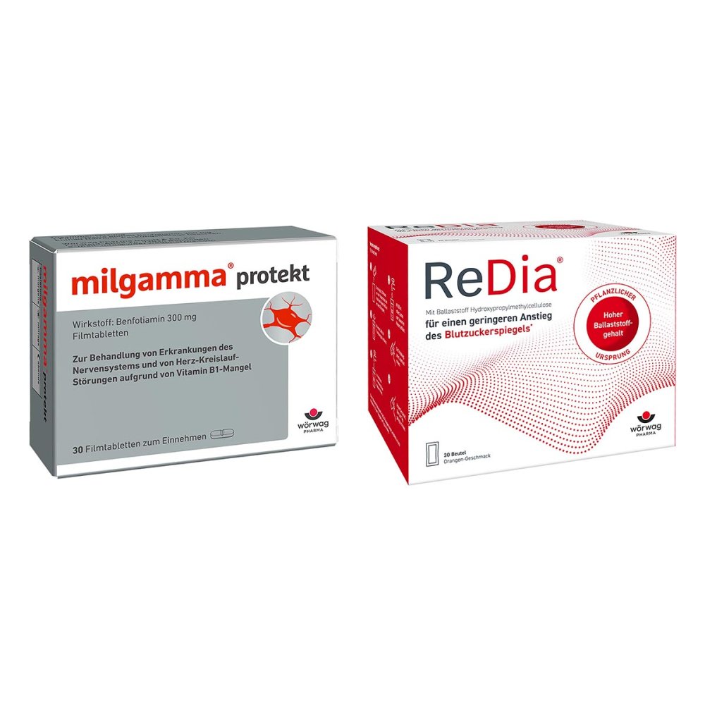 Wörwag Pharma GmbH & Co. KG milgamma protekt (30 Stk.) + Redia (30 Stk.) 08106615