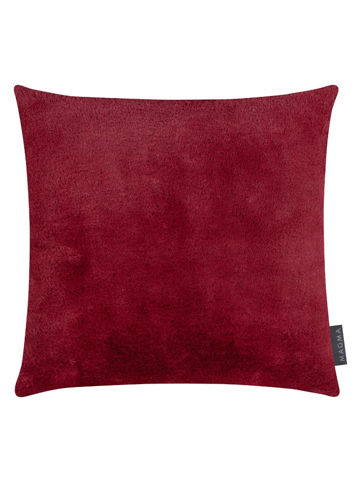 Magma Heimtex Kissenhülle "Cassy" in Bordeaux - (L)40 x (B)40 cm - onesize