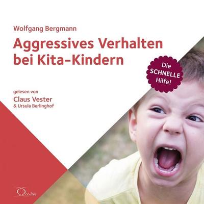 Aggressives Verhalten bei Kita-Kindern - Wolfgang Bergmann, Audio, 9783956167072