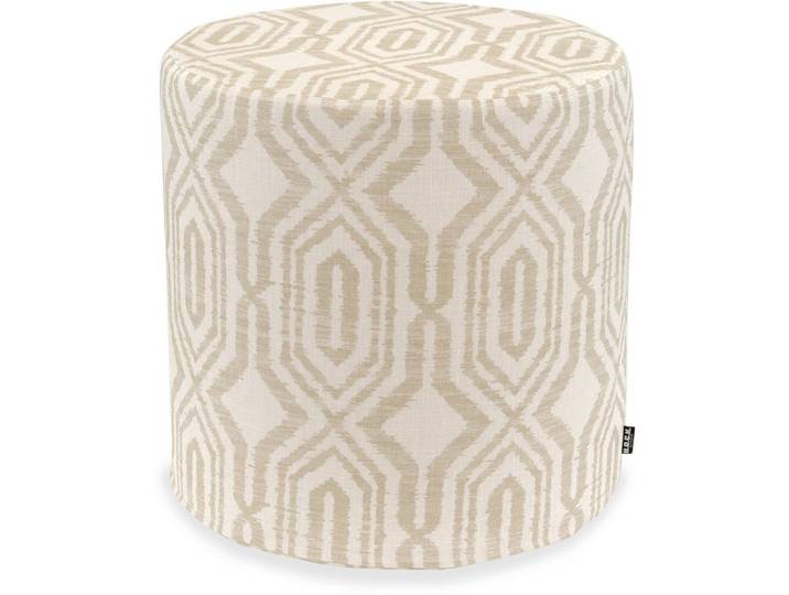 H.O.C.K. Sitzhocker H.O.C.K. Toledo Outdoor Hocker rund ø45x45cm natur beige in&out, Hocker, Sitzhocker, Pouf Hocker, Barhocker - wetterfest, vielseitig