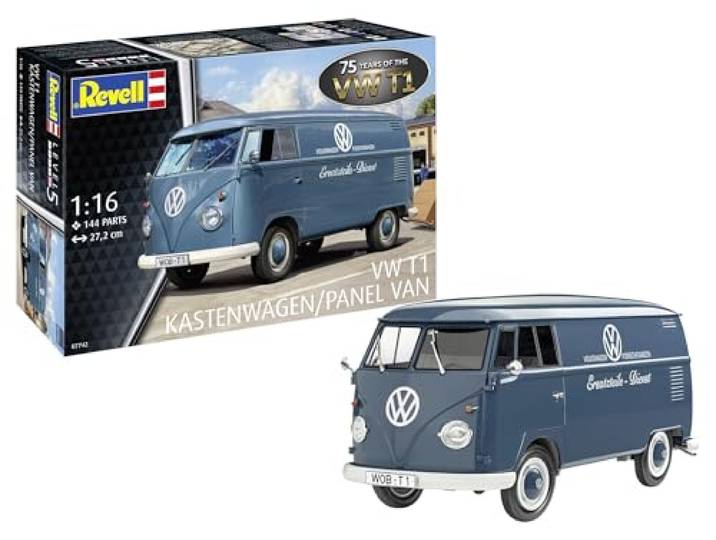 Revell Modelbouw VW T1 Panel Van - 75 jaar VW T1