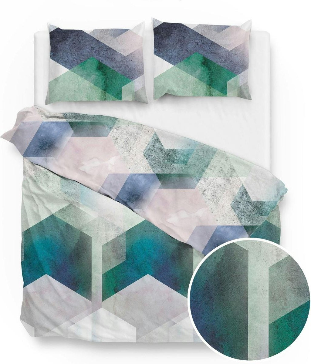 Zo!Home Jort Dekbedovertrek Tweepersoons Multi 200x220 cm