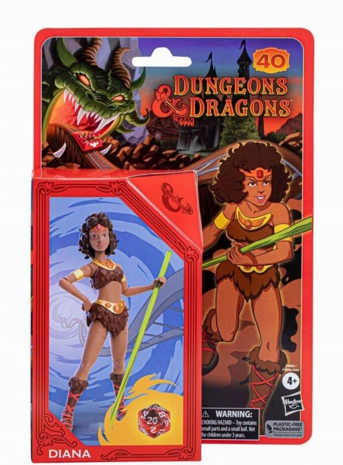 Hasbro Fans - Dungeons & Dragons Retro Collection: Diana Action Figure