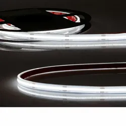 ISOLED Outdoor LED Strip HT940 COB - für Umgebungstemperaturen bis zu 100°C , IP68, 480 LED/m, 24V DC, dimmbar, 500cm / 1cm ISO-116133