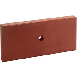 Dönges, Holz, Rüstholz EGS, rot lasiert Bohle 24 x 5 x 50 cm