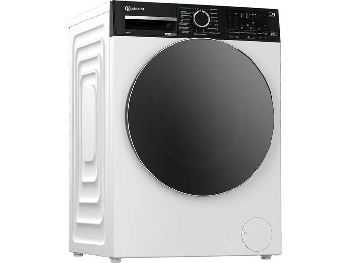 BAUKNECHT Waschtrockner BWT 106A3C BC , Wasch_Zyklus: A, weiß, B:60cm H:84,5cm T:60cm, Waschtrockner, Adaptive Wash – Intelligente Anpassung für perfekte Waschergebnisse, Waschtrockner