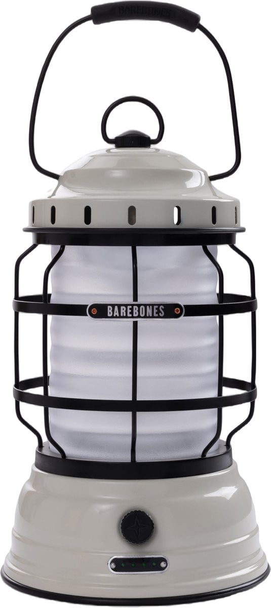 Barebones Forest Lantern LED Tafellamp Vintage White met Oplaadbare Accu