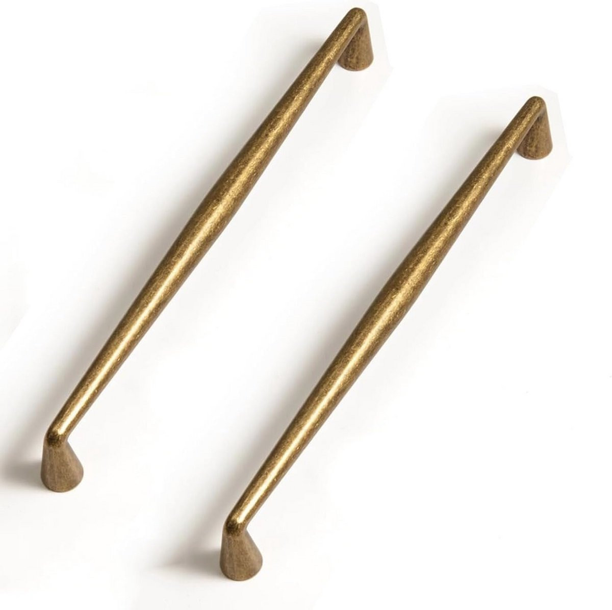 Set van 6 antieke meubelhandgrepen met 160mm gatafstand