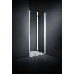 Dansani Match Drehfalttür für Nische Klarglas Satin.. - Duschkabine