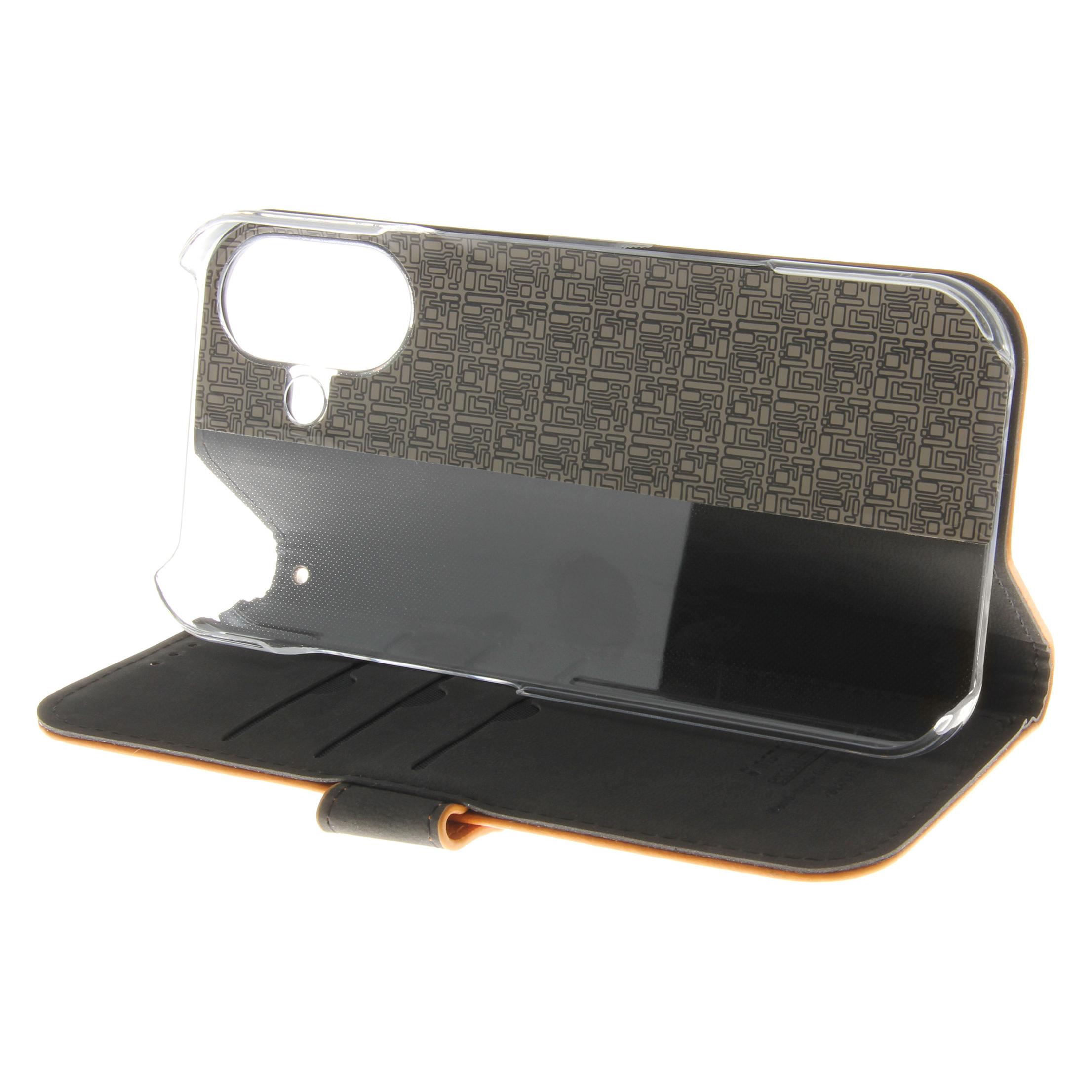 Insmat Premium Flipcase Iphone 16 Brown (Apple iPhone 16) (650-3292)
