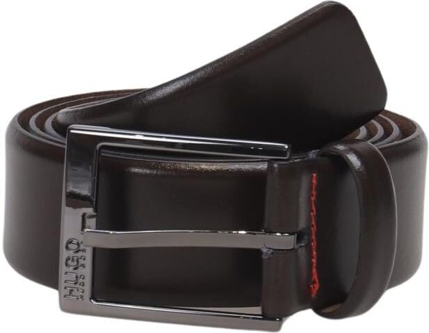 Hugo by Hugo Boss Herren Gürtel, Braun, Gr. 110, Leder - Second Hand
