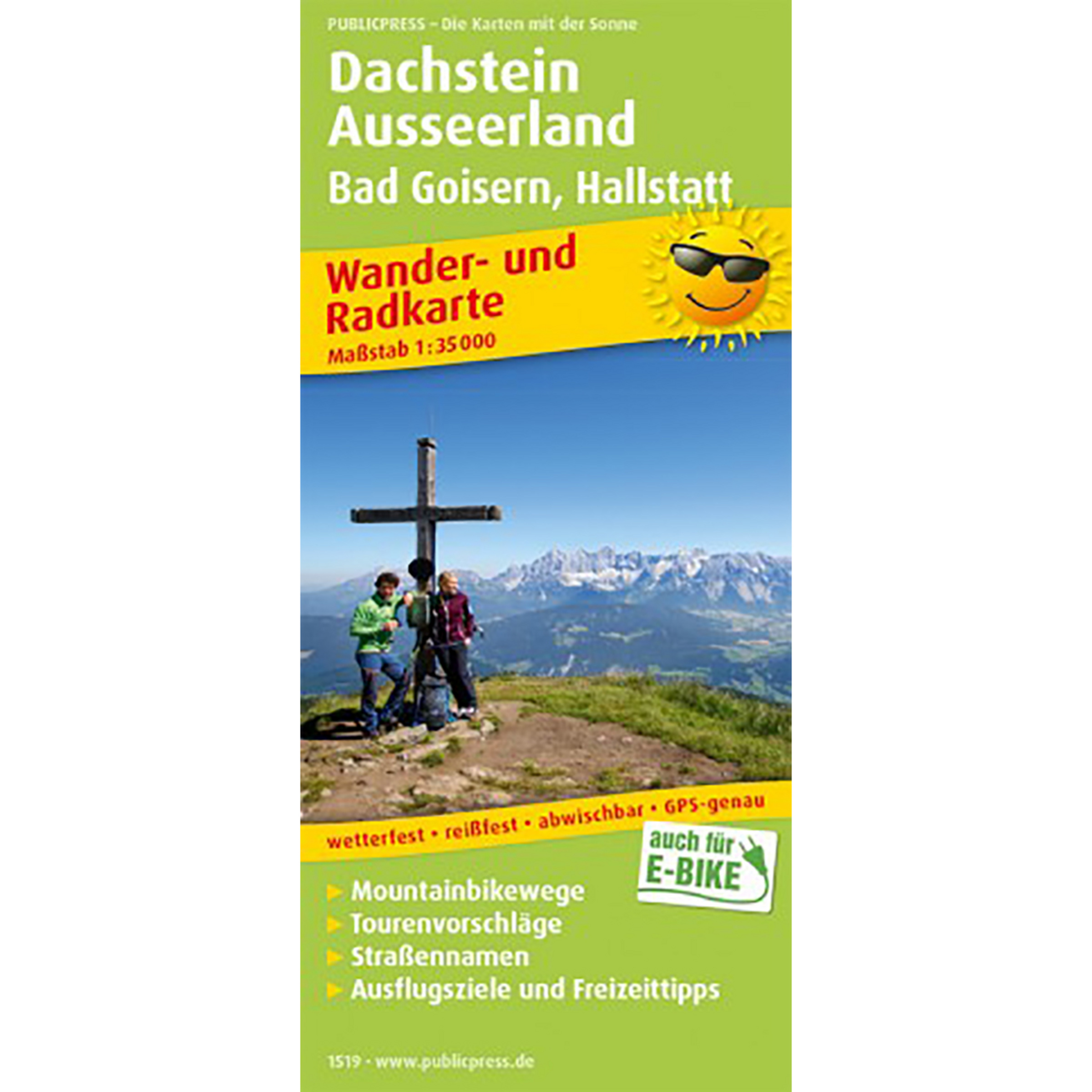 PublicPress RWK 1519 Dachstein Ausserland - Hallstatt Topografische Karten