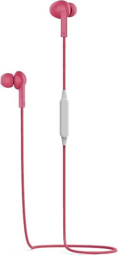 Pantone PT-WE001P Draadloze Koptelefoon met Microfoon voor Gesprekken en Muziek - Roze