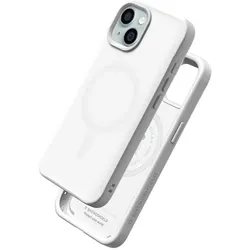 RhinoShield Coque Solidx Magsafe Iphone 15 Plus (Blanc) (Apple iPhone 15 Plus), Smartphone Hülle, Weiss