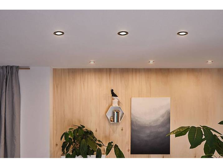 Einbauleuchte Choose 3er-Set 8 x 8 x 8cm Schwarz Aluminium, lackiert LED LED-Platine