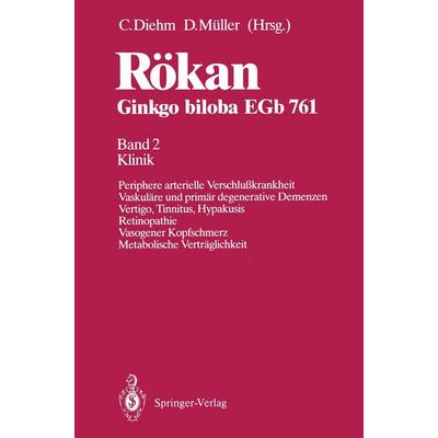 Rökan Ginkgo biloba EGb 761, Taschenbuch von , Springer Berlin, 978-3-540-55346-5