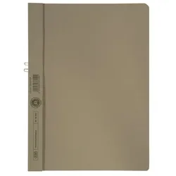 HAMELIN Klemmappen Manilakarton 250g/qm, A4, grau, für 10 Blatt