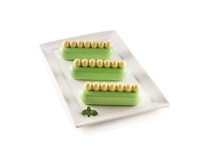 Silikomart - kit chic eclair - set 2 silicone vorm 130x38 h 40 mm