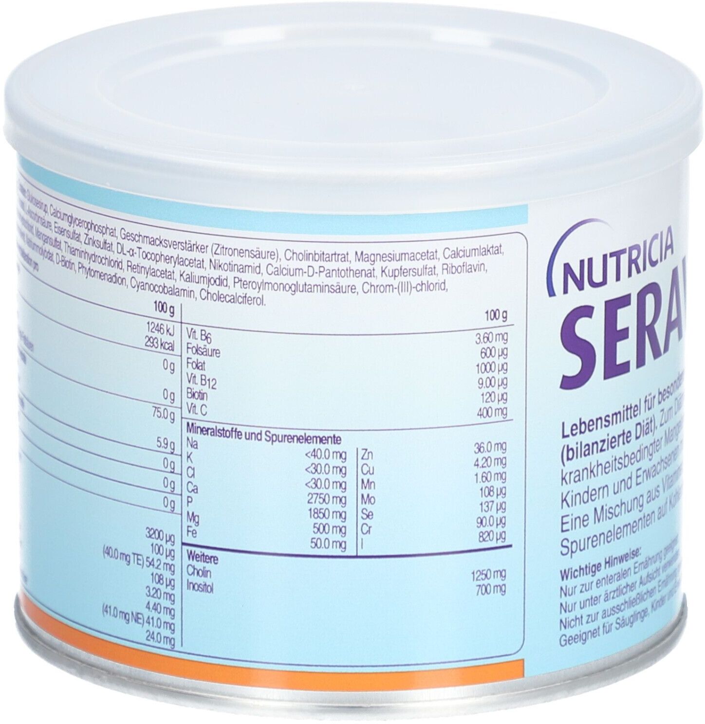 Nutricia Seravit 200 g Nicht relevant
