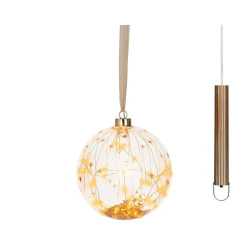 Lumineo LED kerstverlichting decoratieve bal met accenteffect op batterijen