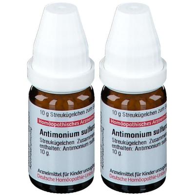 Antimonium Sulfuratum aurantiacum C 10 Globuli 2x 2x10 g
