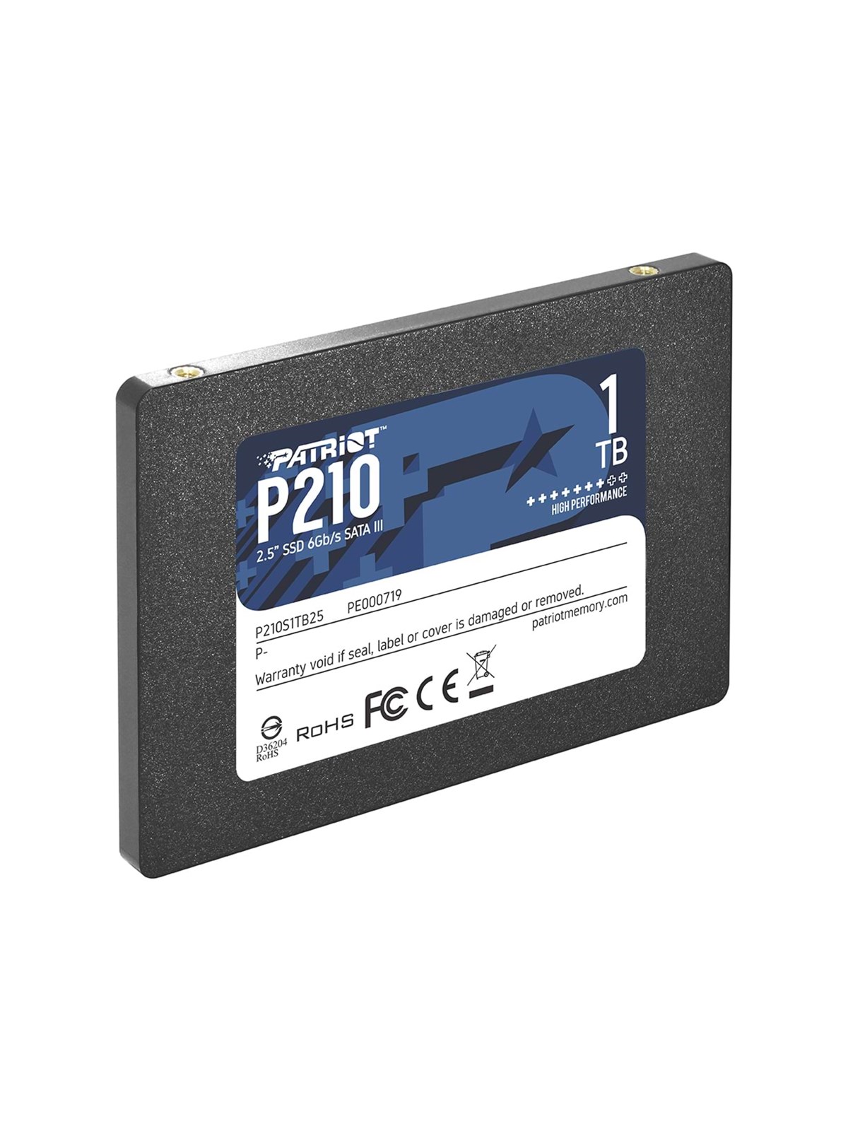 Patriot P210 SSD - 1TB - SATA-600 - 2.5"