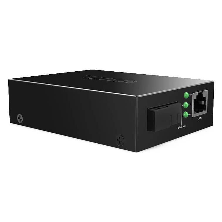 Tenda TFC300A Gigabit Media Converter WDM, SM, Tx 1550nm, Rx 1310nm, 1x SC (UPC), 1x GLAN, 3 km (539047234)