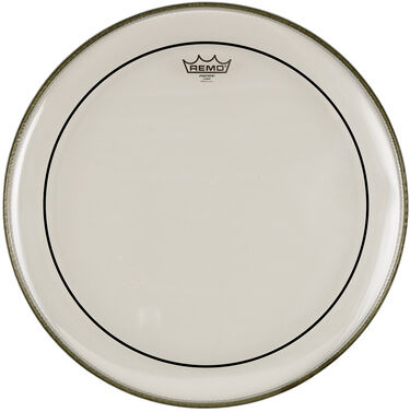 Remo "20" Pinstripe Clear Bass Drum"