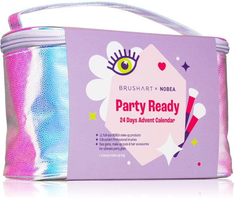 BrushArt x NOBEA Party Ready 24 Days Advent Calendar calendrier de l'Avent