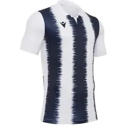 Macron, Herren, Sportshirt, Miram (3XS), Blau, Weiss