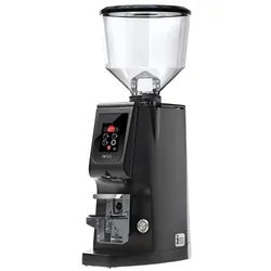 Eureka Atom W 65 - Automatischer Grinder - Mattschwarz, Kaffeemühle, Schwarz