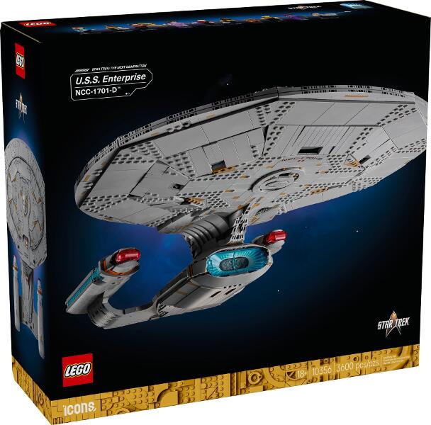 LEGO® Icons 10356 Star Trek: U.S.S. Enterprise NCC-1701-D™