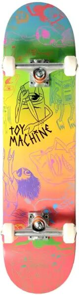 Skateboard Komplettboard Toy Machine Sect Characaters Ii (8" - Rot)